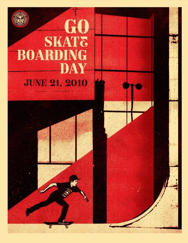 Obey 'Go Skateboarding Day' Design
