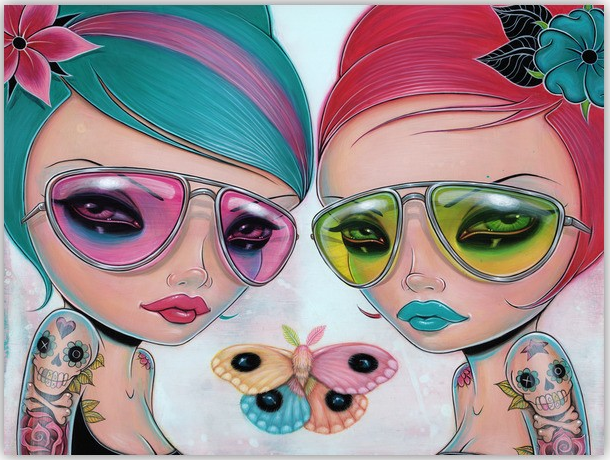 Caia Koopman 'Genus Rainbowis' Wood Prints Available