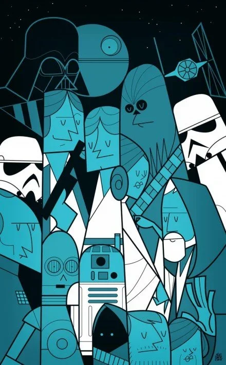 Ale Giorgini 'Star Wars' Print Available