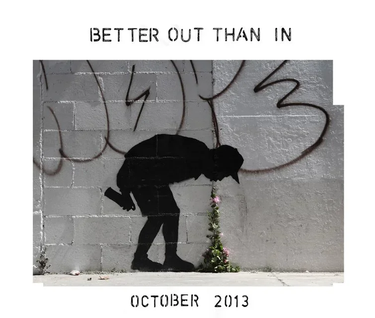 Banksy 'Better Out Than In' + L.A. Art Show Hinted At October 2013