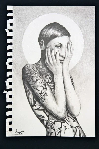 Pez 'Moon Writer' Original Sketch Available