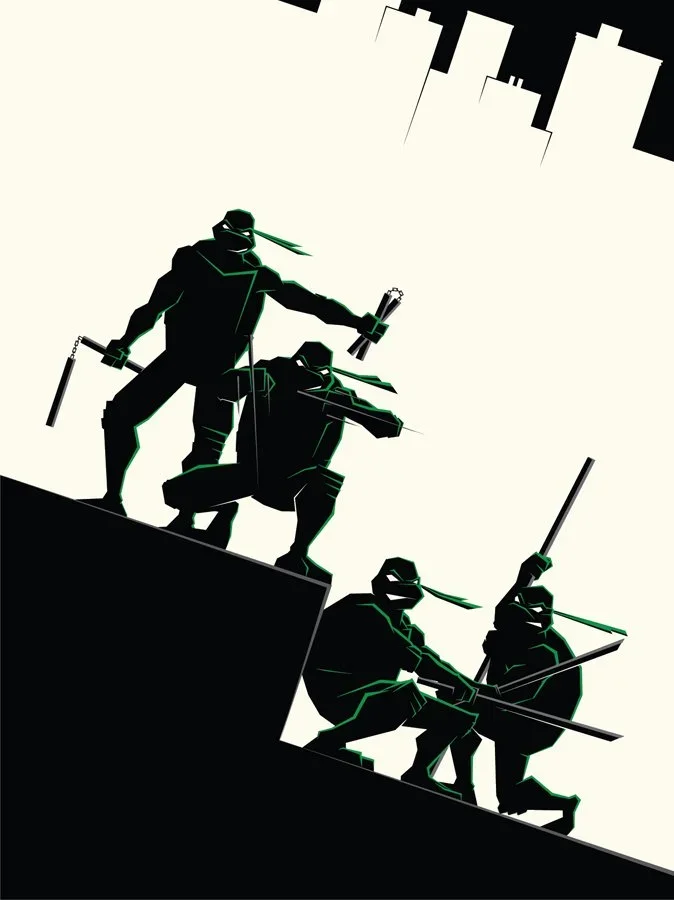 Bruce Yan 'Will Fight For Pizza' Print Available