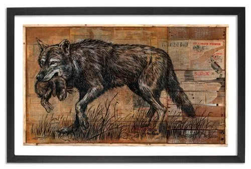 Ben Horton 'The Hunter And The Hunted' Print Available