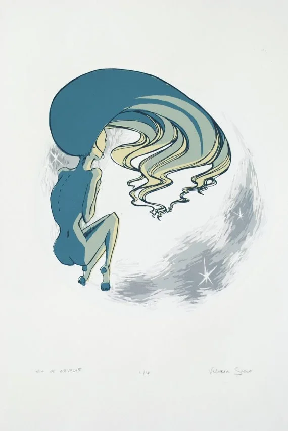  Arts By V 'How We Revolve' Print Available