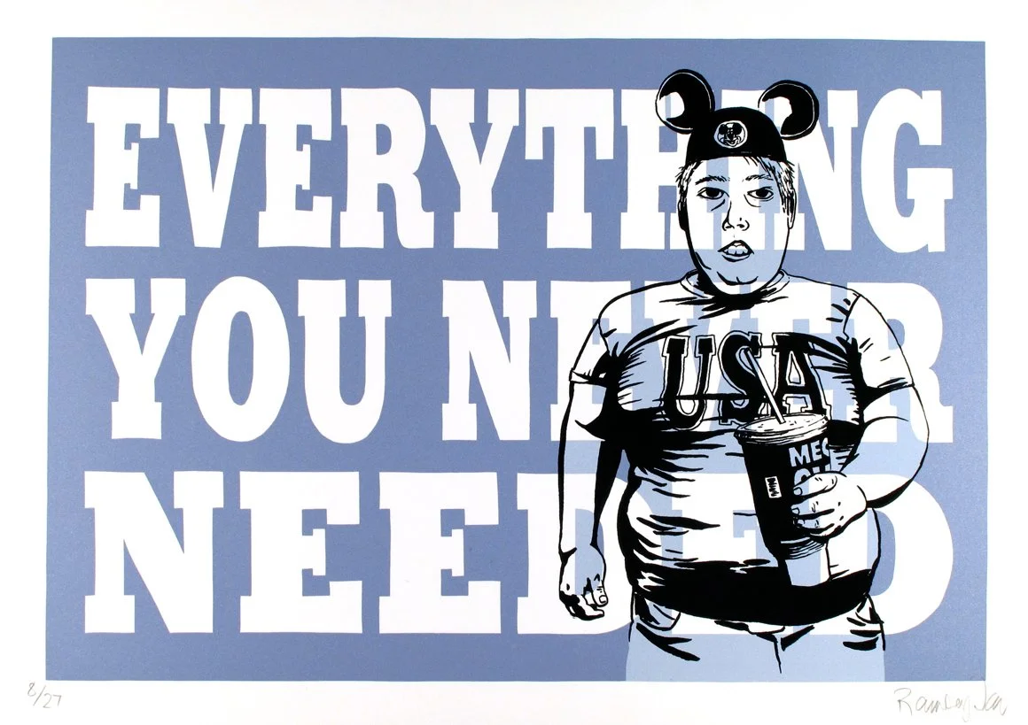 Ramsey Dau 'Everything You Never Needed' Print Available