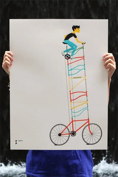 Barrel NY 'Tall Bike' 2nd Edition Print Available