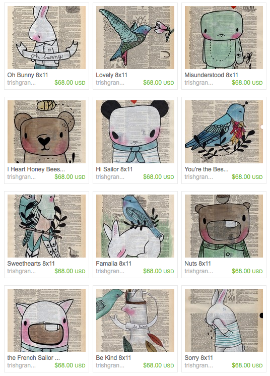 Trish Grantham New Paintings Available