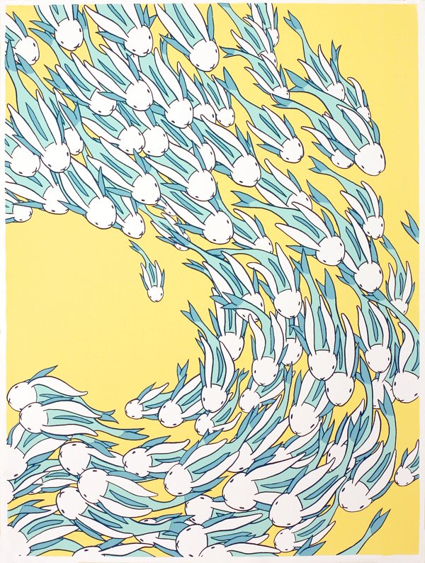 Kozyndan 'A Moving Mass' Print Available