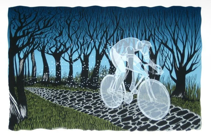 Diana Sudyka 'Ghost Rider Of The Paris-Robaix' Print Available