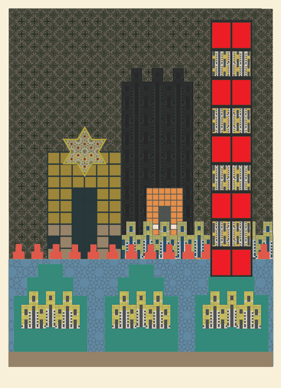 Wanderlust 'Unot Capital', 'High Flyer' + 'Geo Night' Prints Available