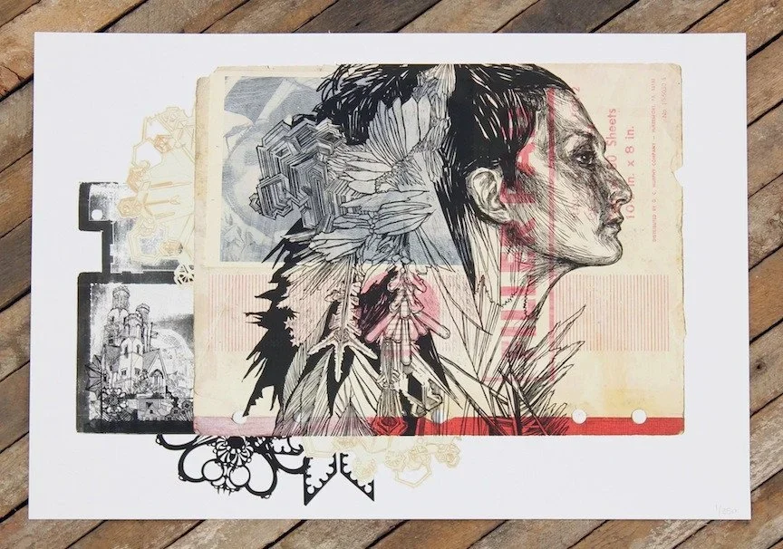 Swoon 'Ice Queen Collage' Print Available