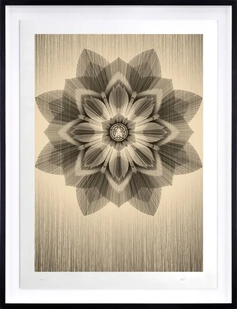 Obey x Kai &amp; Sunny 'Untitled' GOLD Print SNEAK PEEK