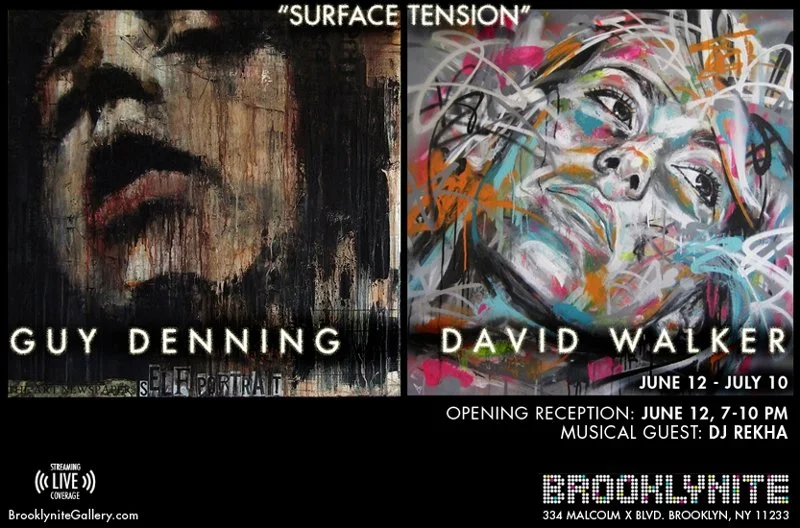 Brooklynite Guy Denning + David Walker 'Surface Tension' Art Show