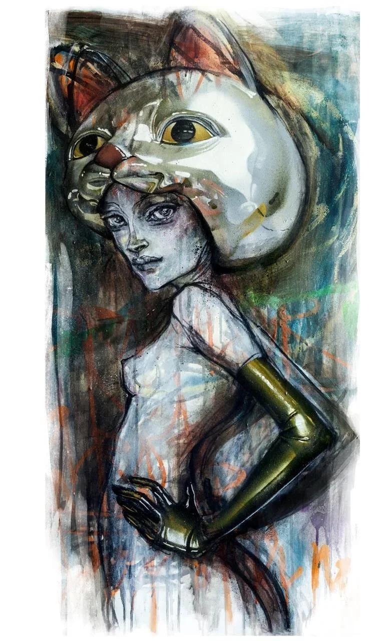 Herakut 'Beauty Is A Sanctuary' Giclee Print Avalable