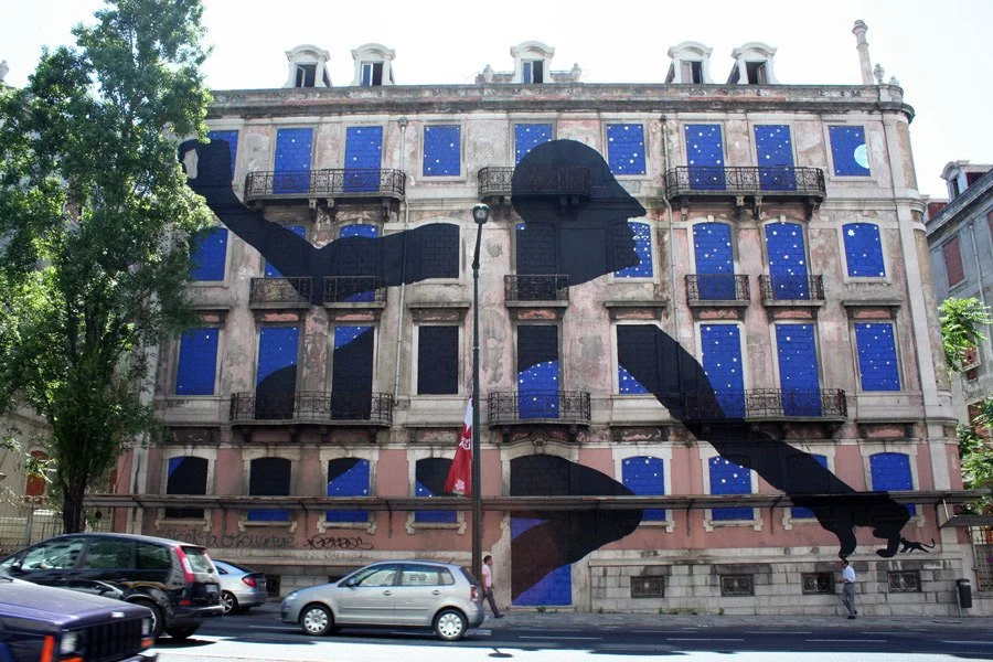Another Amazing Mural In Lisbon By Sam3