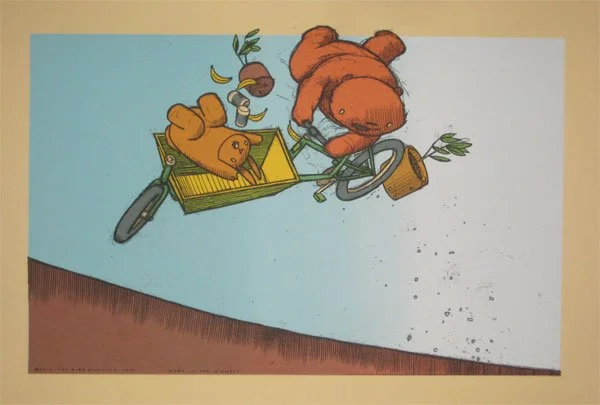 Jay Ryan 'Cargo Flip' + 'Snib' Art Prints Available