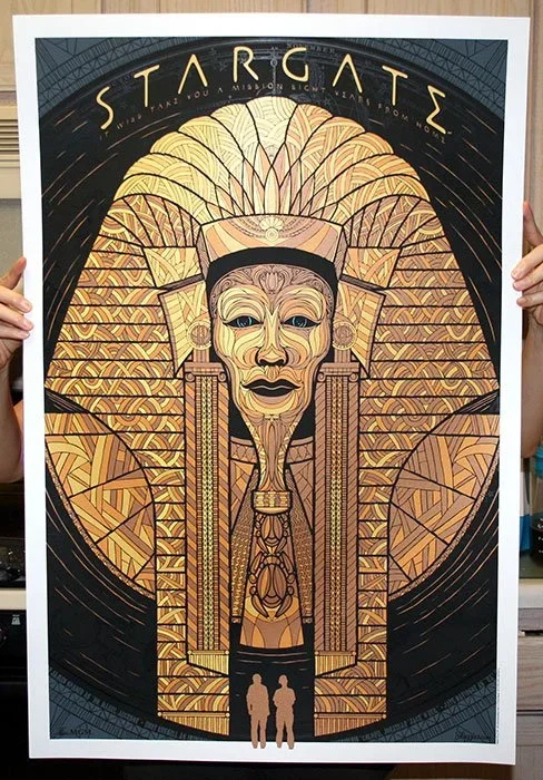 Todd Slater 'Stargate' A/P Print Available