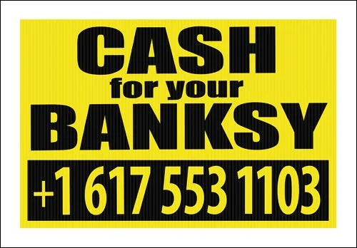 Hargo 'Cash For Banksy' Print Release Details