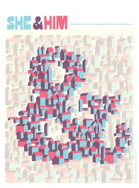 Jesse Ledoux 'She &amp; Him At Sasquatch' Print Available