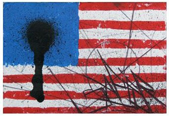 Saber 'Mini Flag' Lino Print Available