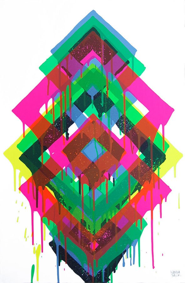 Maya Hayuk 'Reggae Soundsystem' +'Space Soundsystem' Prints Available