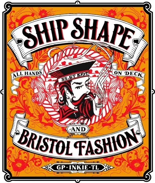 Inkie 'Ship Shape' Matchbox Print Available