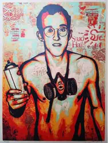 Obey 'Keith Haring' Variant Print Available