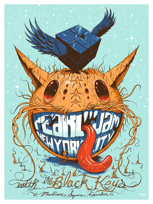 Jeff Soto 'Pearl Jam' NYC MSG Print Release Details