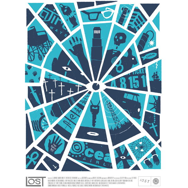 Olly Moss 'Lost' Print Released