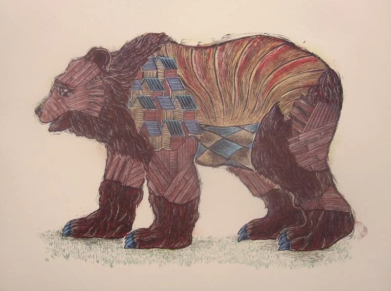 Dan Grzeca 'The Last American Bear' Print Available