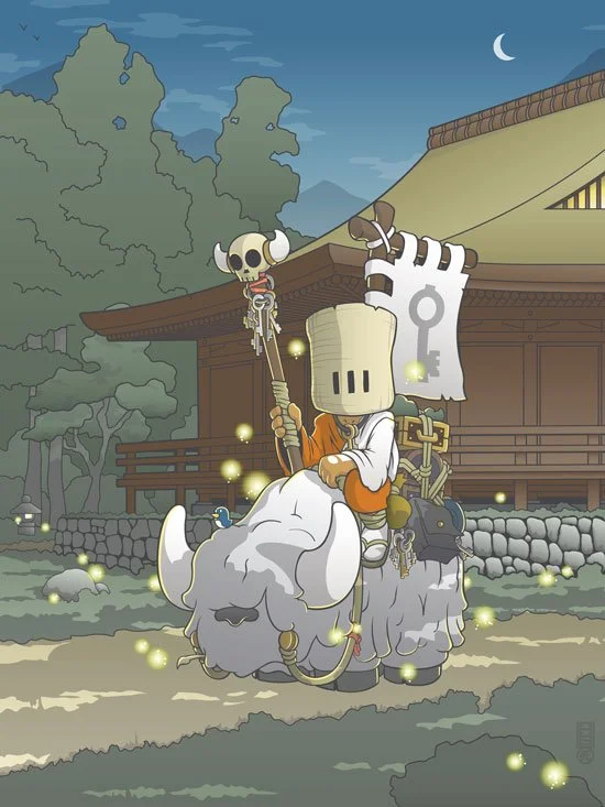 Huck Gee 'Keymaster' Print Available