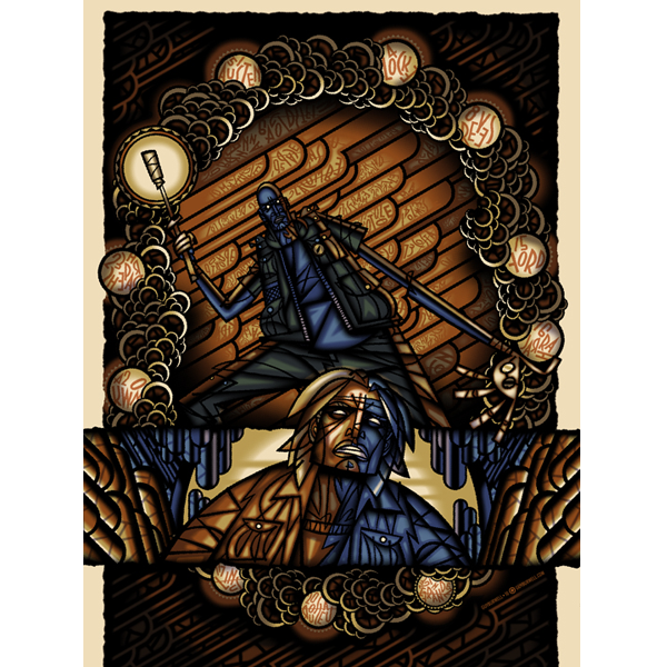 Guy Burwell 'The Candidate Cave' LOST Print Available