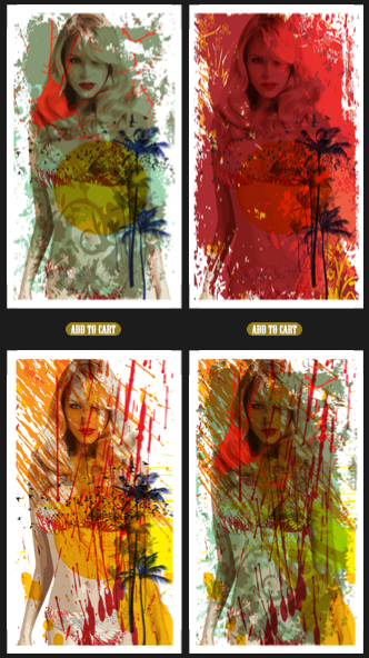 NOA 'Just A Girl' Print Available