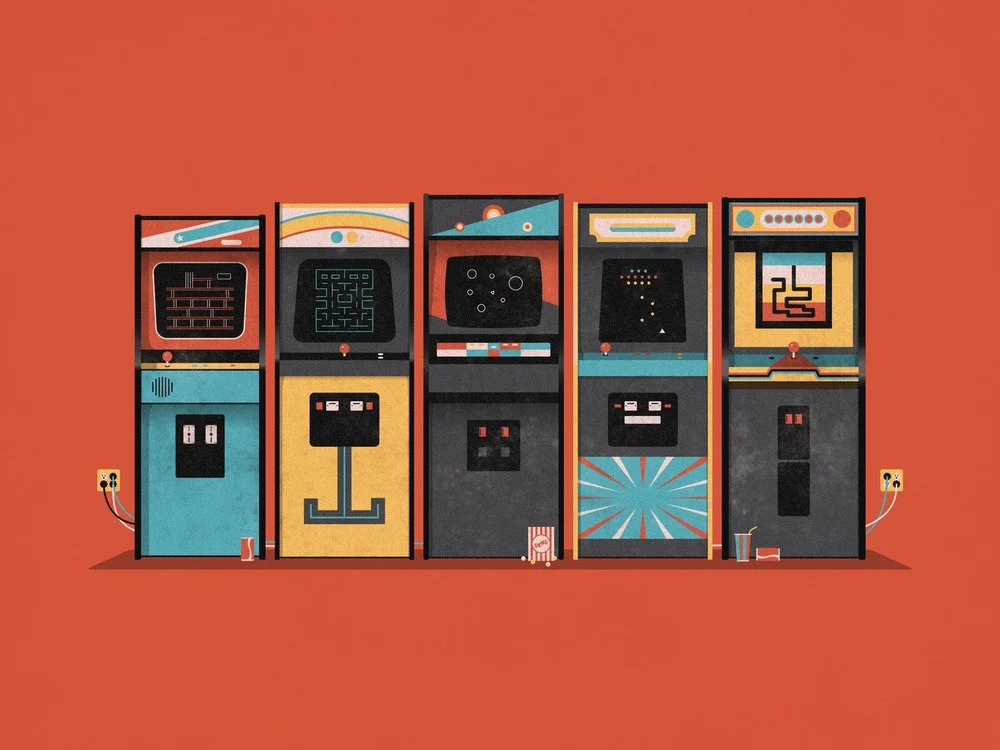 DKNG 'Arcade' Art Print Available