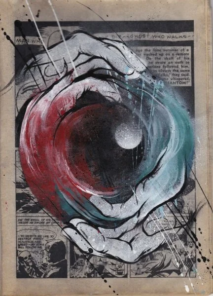 Meggs 'AA Comic Cycle #1' Original Available