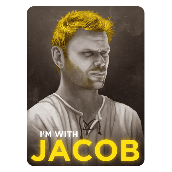 NEW Mike Mitchell 'Im With Jacob' Print Available
