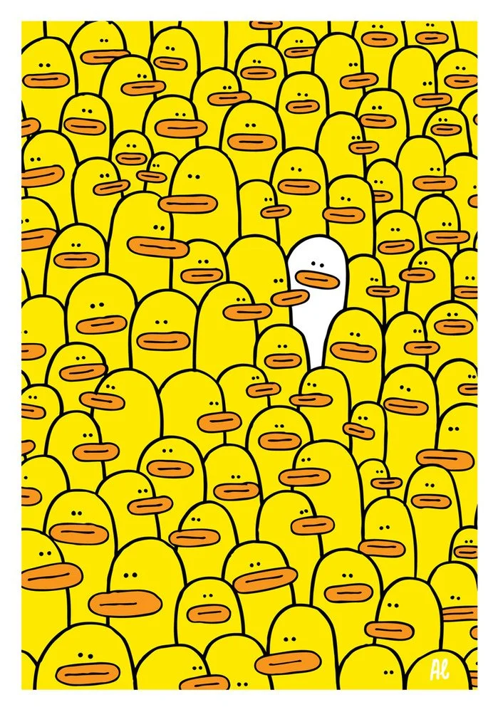 Al Murphy 'Hello Duck' Print Available