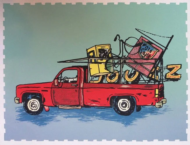 Ryan Duggan / Zissou 'Logan Square Scrap Truck' Collab Print Available