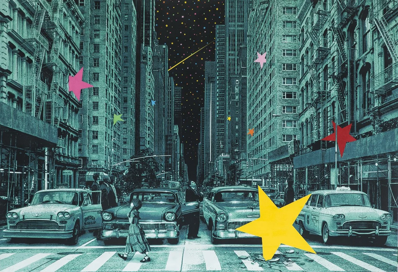 Roamcouch 'When You Wish Upon A Star' Green Canvas Available