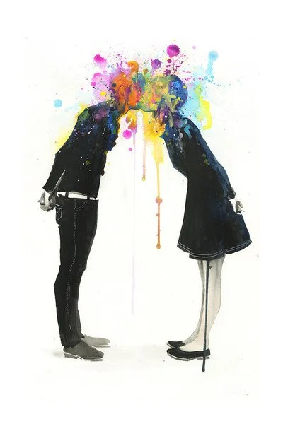 Lora Zombie 'Big Bang Kiss' Print Available