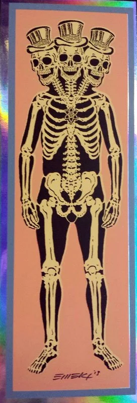 EMEK 'Primus Art Print' Peach Available Framed