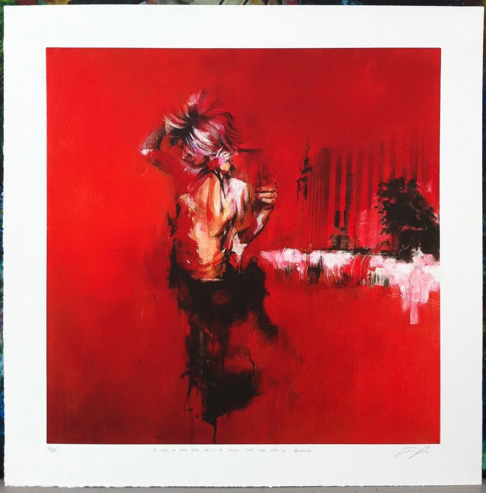 Ian Francis 'Girl In New York' RARE Print Available