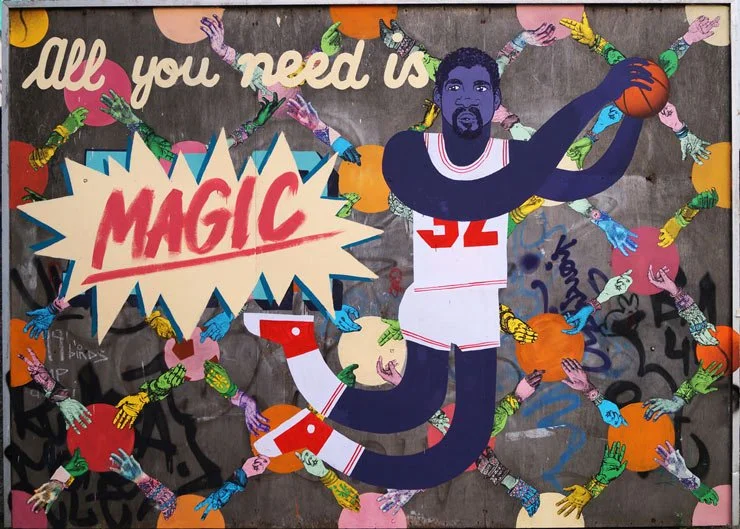 Various And Gould And Chula 'All You Need Is Magic' Mural