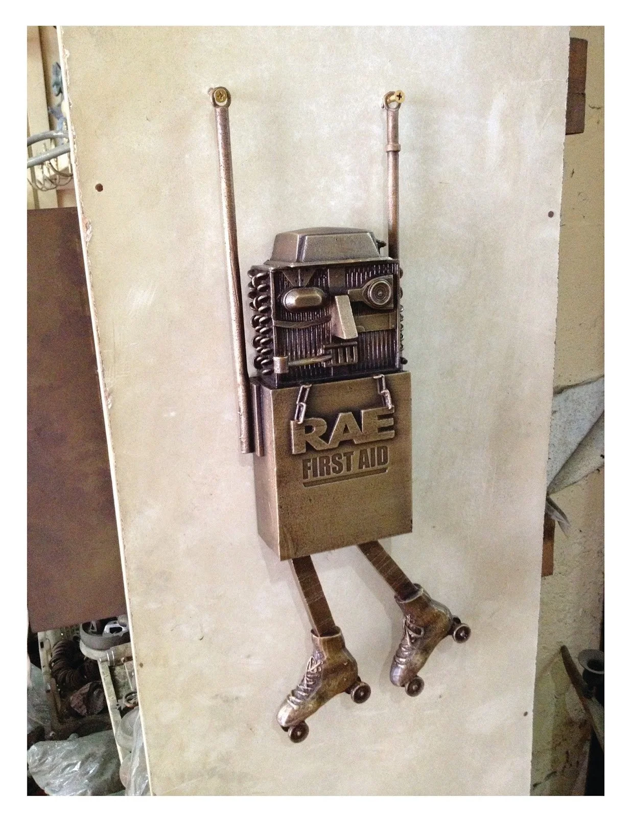 RAE 'First Aid' Sculpture SNEAK PEEK