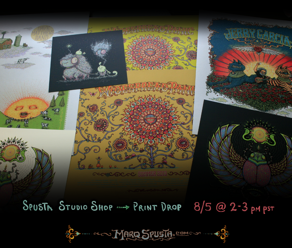 Marq Spusta 'Studio Print Drop' Release Details