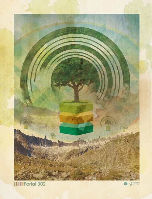 Jerod Gibson 'Portal 002' Print Available