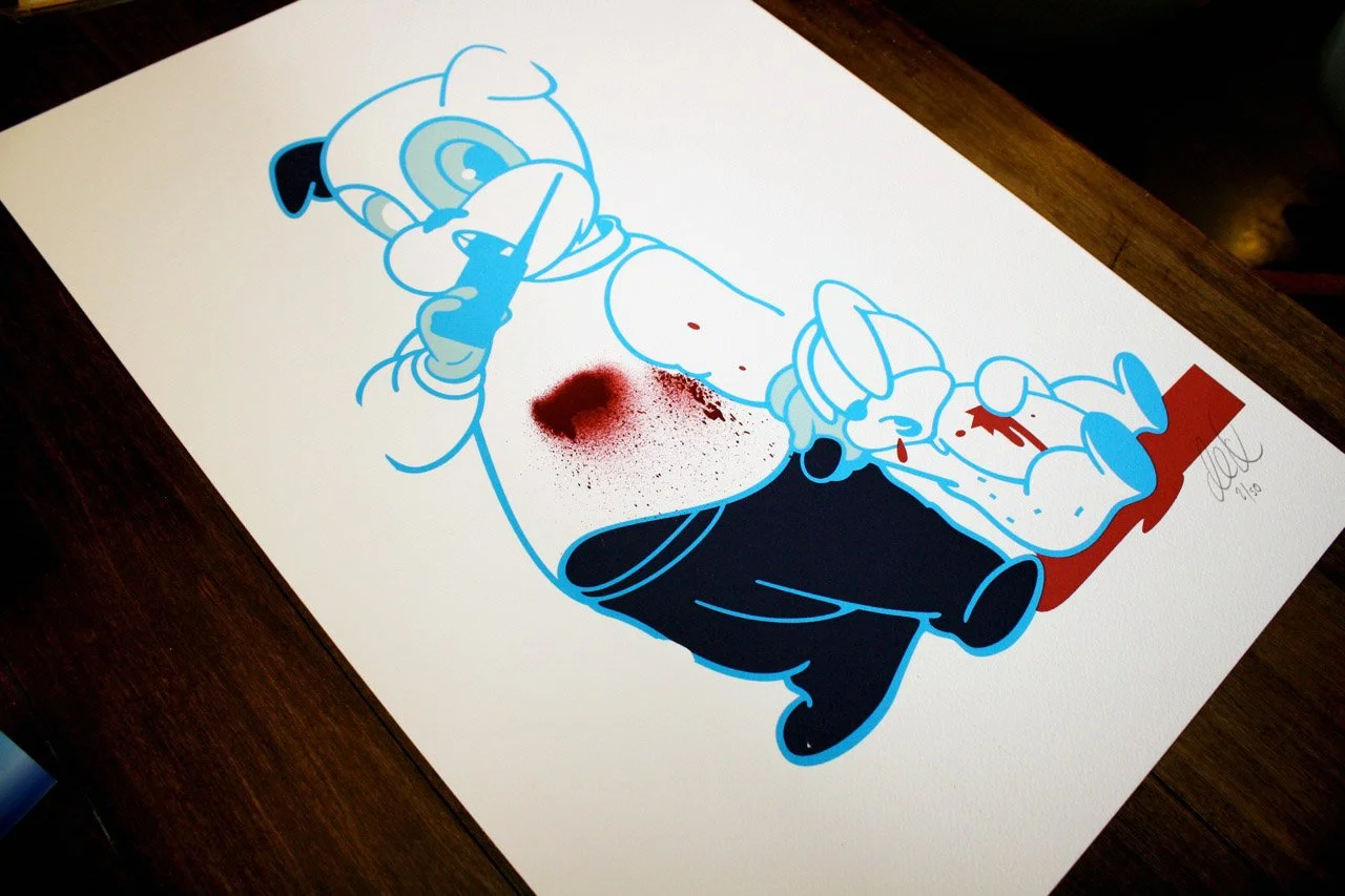 Ded Associates 'Dying Happy 3' Print Available