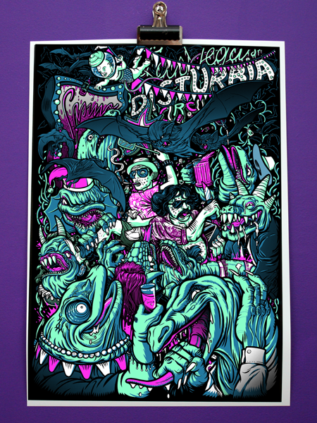 Disturbia 'Fear &amp; Loathing In Las Vegas' + Drew Millward 'Fallout' Prints Available