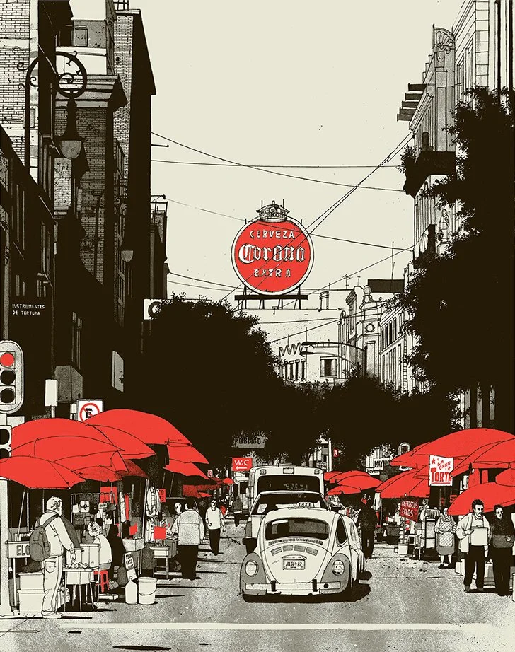 Evan Hecox 'Mexico City' A/P Available