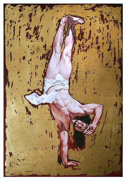 Cosmo Sarson 'Breakdancing Jesus' Print Available